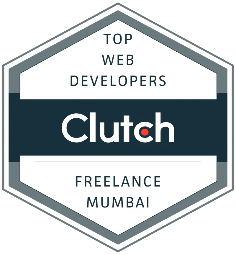 Top Rated Web Developers in Mumbai - Clutch Recognition Badge